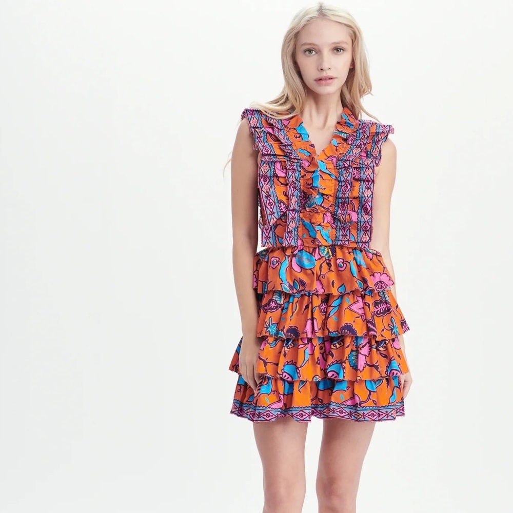 NWT LOVE THE LABEL Anthropology Sage Mini Dress ✨ Size Small